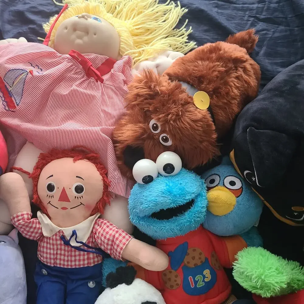 Plush  lot modern looks great  no holes no stains